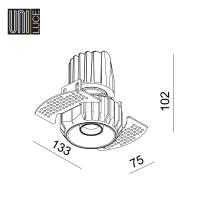 EVENT ADJUSTABLE M  TRIMLESS