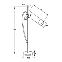 FILA 6  M PRO POLE BASE