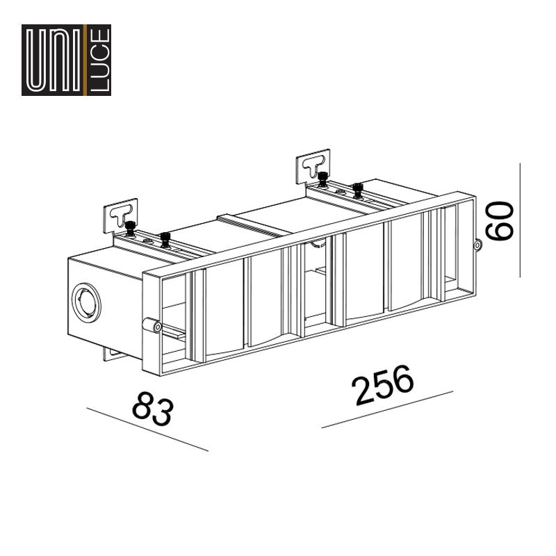 GUIDE MOUNTING BOX L