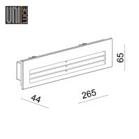 GUIDE RASTER 7 LONG 24V