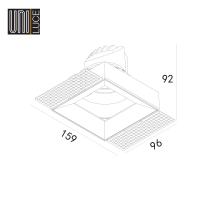 IMAGE M SQ TRIMLESS