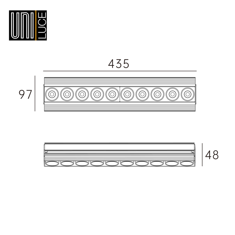 LIRA-10 24 M IN TRIMLESS 