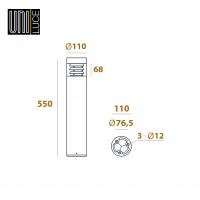 MONTURE 550