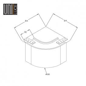 NIX ON ROUND CONNECTOR