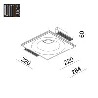 ORBITA 10 PLASTER TRIMLESS 