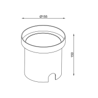 RAMI-7 11 SMD L SQ TRIMLESS