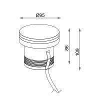 RAMI-4 8 SMD L SQ TRIMLESS