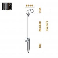 SPOT PLUS ZOOM 5 POLE&SPIKE 350