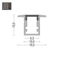 AL PROFILE MINI UNI-R-10x13