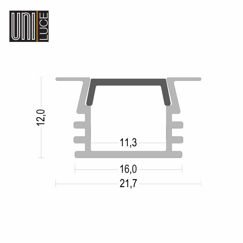 AL PROFILE MIDI UNI-R-16x12