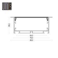 MAXI PROFILE UNI-R-75x35