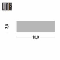 AL PROFILE MIDI UNI-S-10x3,0