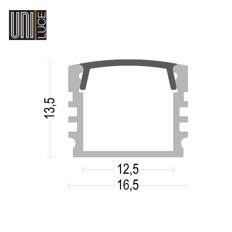 AL PROFILE MIDI UNI-S-16,5x13,5