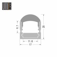 AL PROFILE MIDI UNI-S-17x19,9 BEAM