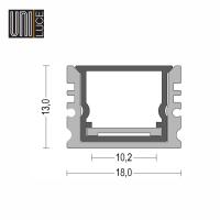 AL PROFILE IP UNI-S-18x13-IP65