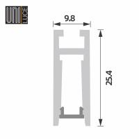 AL PROFILE MIDI UNI-S-9,8x25
